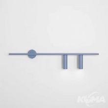 Trevo_2 kinkiet prawy 2xGU10 / MR11 35W niebieski